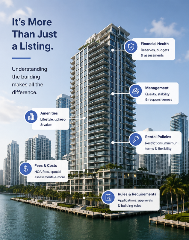 Understanding Miami condominium buildings for renters